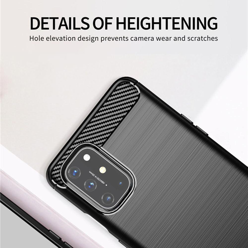 Калъф за OnePlus 9, Techsuit, Карбон, Черен