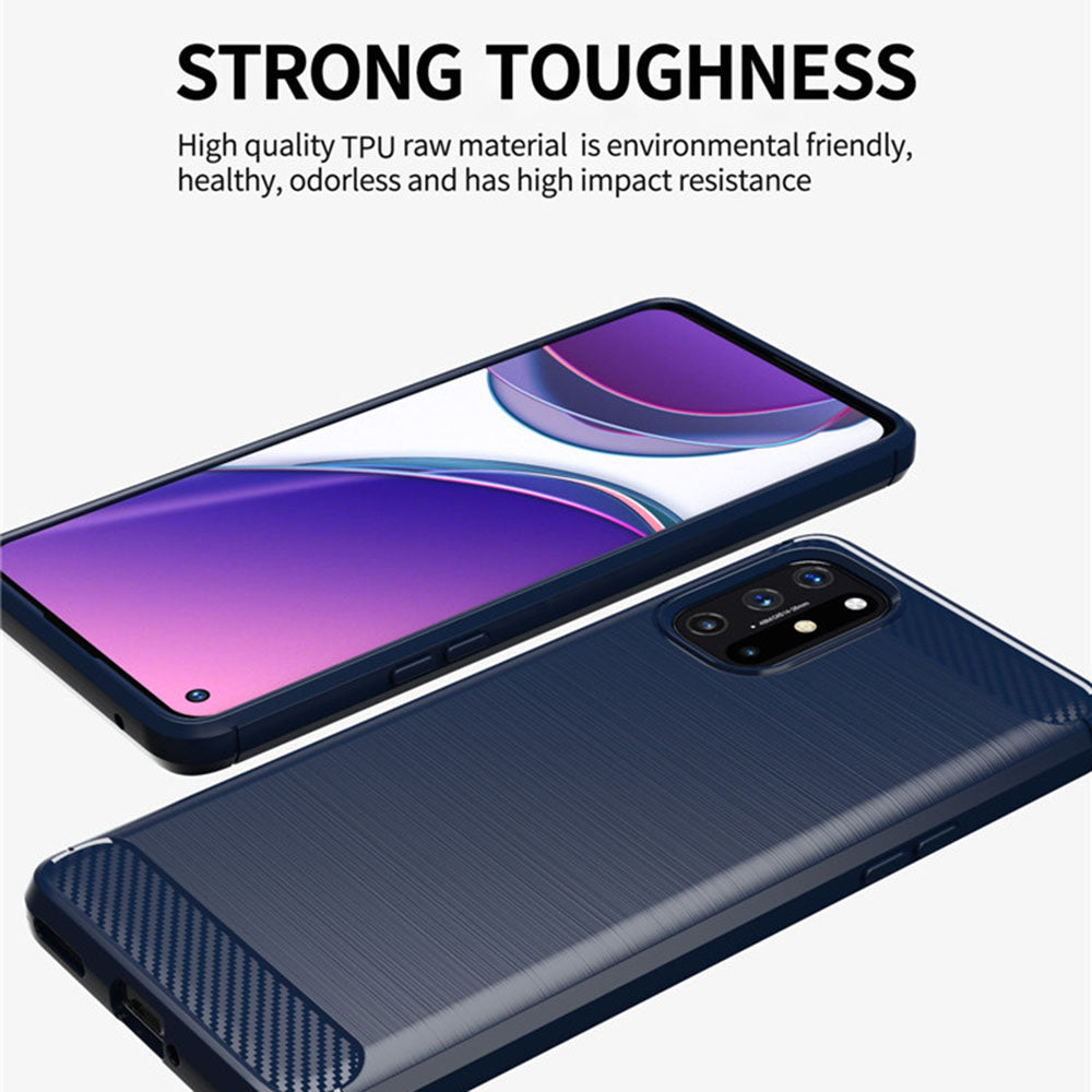 Калъф за OnePlus 9, Techsuit, Карбон, Черен