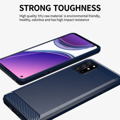 Калъф за OnePlus 9, Techsuit, Карбон, Черен