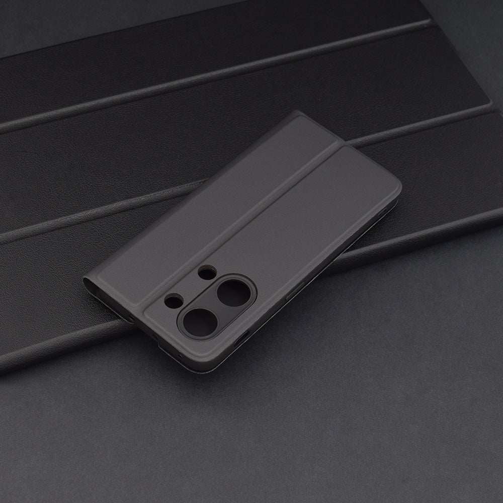 Калъф за OnePlus Nord 3, Techsuit, Magskin Book, Черен