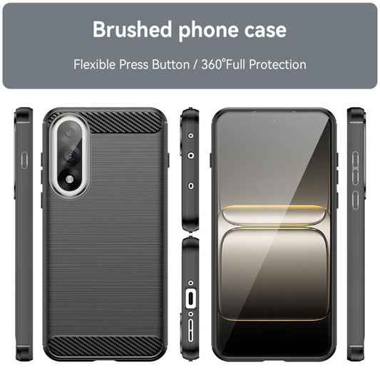 Калъф за OnePlus Nord 5, Techsuit, Карбон, Черен