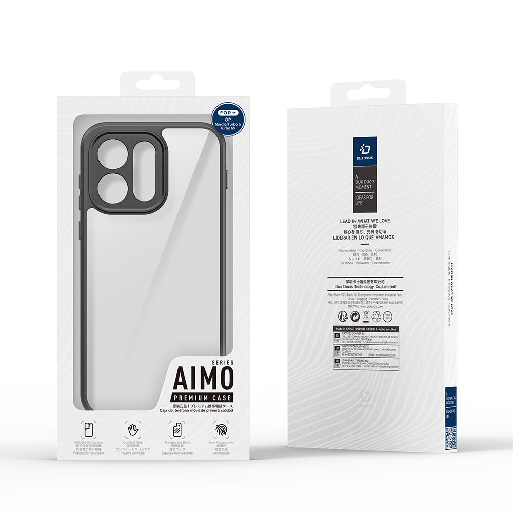 Калъф за OnePlus Nord 6, DUX DUCIS, Aimo, Черен