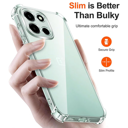 Калъф за OnePlus Nord 6, Techsuit, Shockproof Clear, Прозрачен