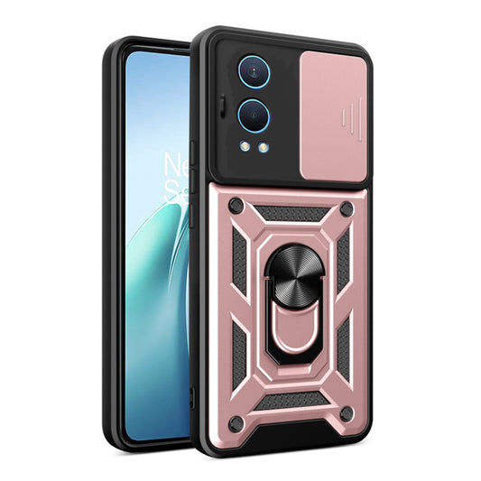 Калъф за OnePlus Nord CE4 Lite, Techsuit, CamShield, розов
