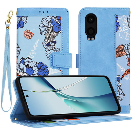 Калъф за OnePlus Nord CE4 Lite, Techsuit, FlipCraft, Син