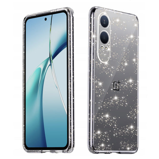 Калъф за OnePlus Nord CE4 Lite, Techsuit, SparkleSkin, Прозрачен