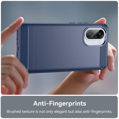 Калъф за OnePlus Nord CE5, Techsuit, Карбон, Син