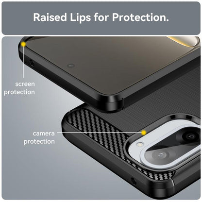 Калъф за OnePlus Nord CE5, Techsuit, Карбон, Черен