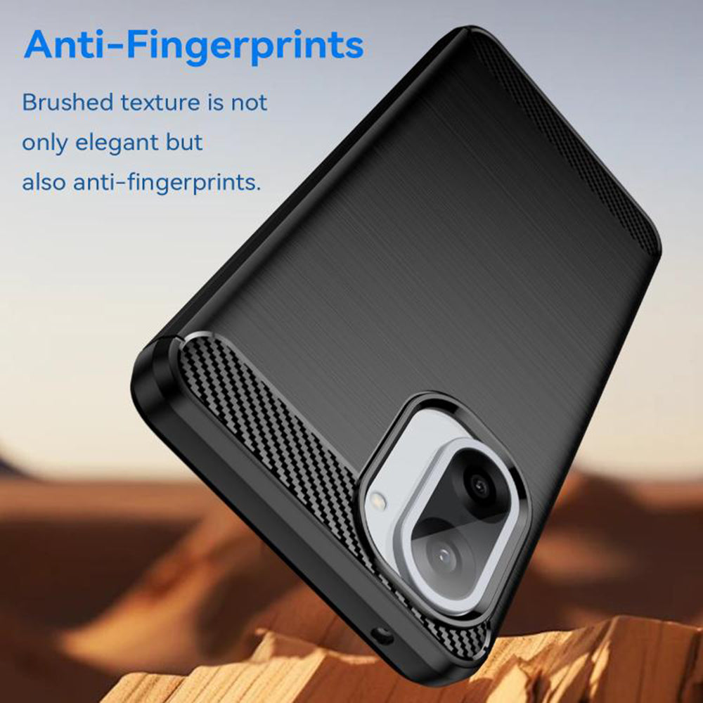 Калъф за OnePlus Nord CE5, Techsuit, Карбон, Черен