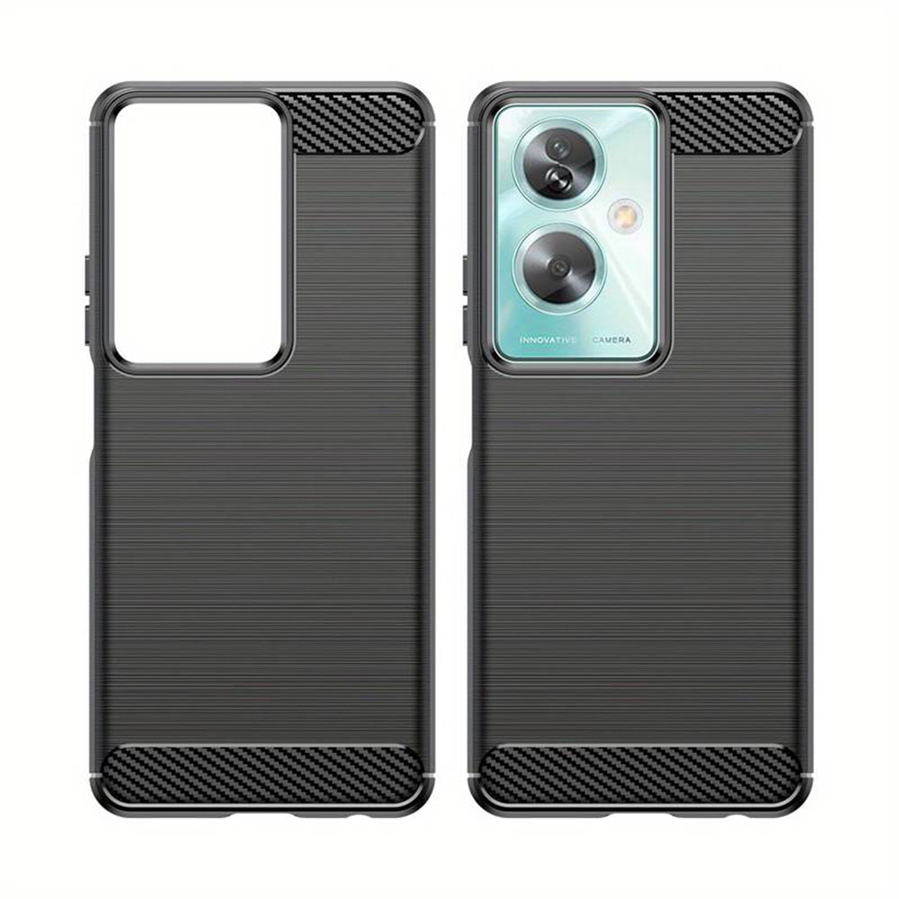 Калъф за OnePlus Nord N30 SE / Oppo A79, Techsuit, Карбон, Черен