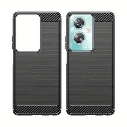 Калъф за OnePlus Nord N30 SE / Oppo A79, Techsuit, Карбон, Черен