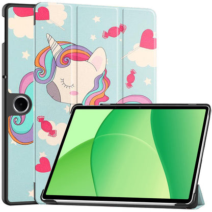 Калъф за OnePlus Pad Lite / Oppo Pad SE, Techsuit, FoldPro Unicorn, Многоцветен