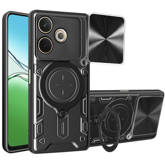 Калъф за Oppo A5 Pro 4G / A5 Pro, Techsuit, CamGuard Pro, Черен
