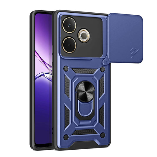Калъф за Oppo A5 Pro 4G / A5 Pro, Techsuit, CamShield, Син