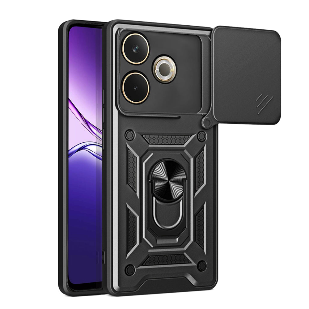 Калъф за Oppo A5 Pro 4G / A5 Pro, Techsuit, CamShield, Черен