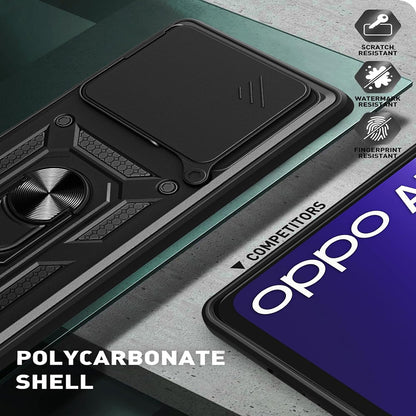 Калъф за Oppo A5 Pro 4G / A5 Pro, Techsuit, CamShield, Черен