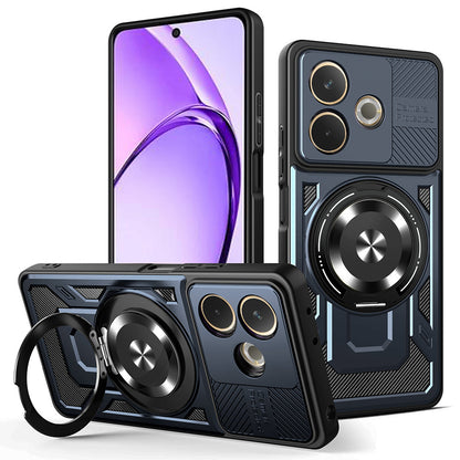 Калъф за Oppo A5 Pro 4G / A5 Pro, Techsuit, RuggedCam, Син