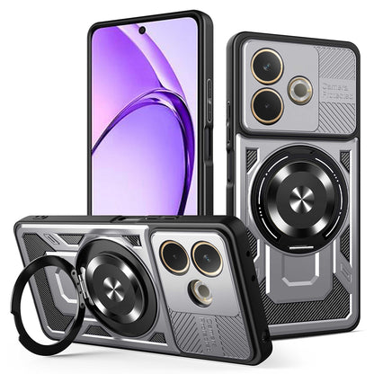 Калъф за Oppo A5 Pro 4G / A5 Pro, Techsuit, RuggedCam, Сив