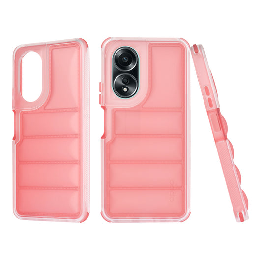 Калъф за Oppo A58 4G, Techsuit, Wave Shield, Червен
