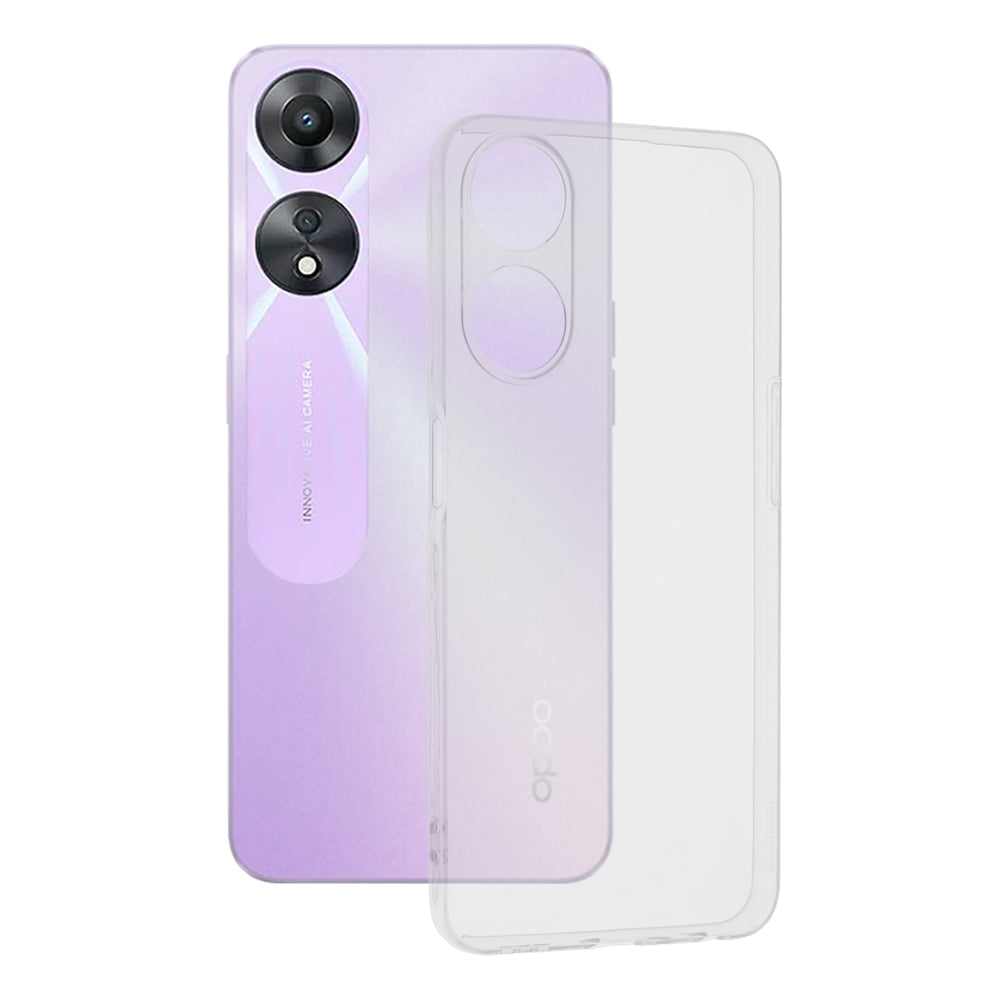 Калъф за Oppo A58 5G / A78 5G, Techsuit, Ясен, Прозрачен