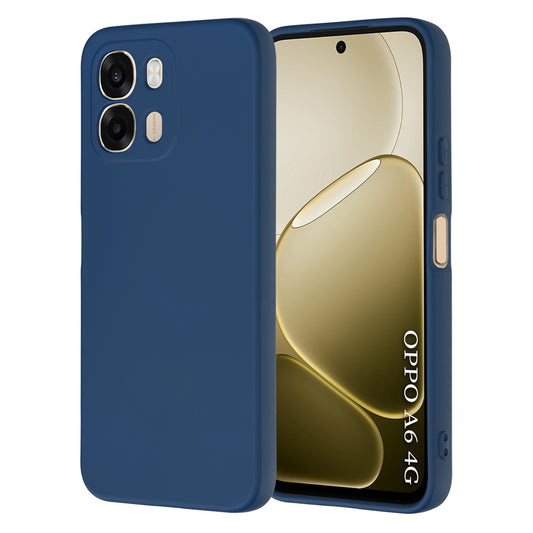 Калъф за Oppo A6 4G, Techsuit, SoftFlex, Тъмносин