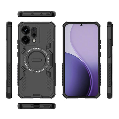 Калъф MagSafe за Oppo A6 Pro 5G / A6 Pro 4G, Techsuit, ArmorMag, Черен