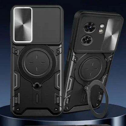 Калъф за Oppo A6 Pro 5G / A6 Pro 4G, Techsuit, CamGuard Pro, Черен