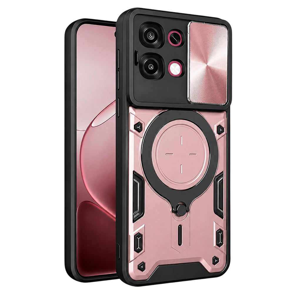 Калъф за Oppo A6 Pro 5G / A6 Pro 4G, Techsuit, CamGuard Pro, Розово злато
