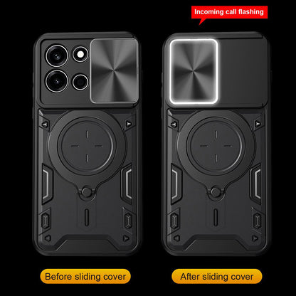 Калъф за Oppo A6 Pro 5G / A6 Pro 4G, Techsuit, CamGuard Pro, Розово злато