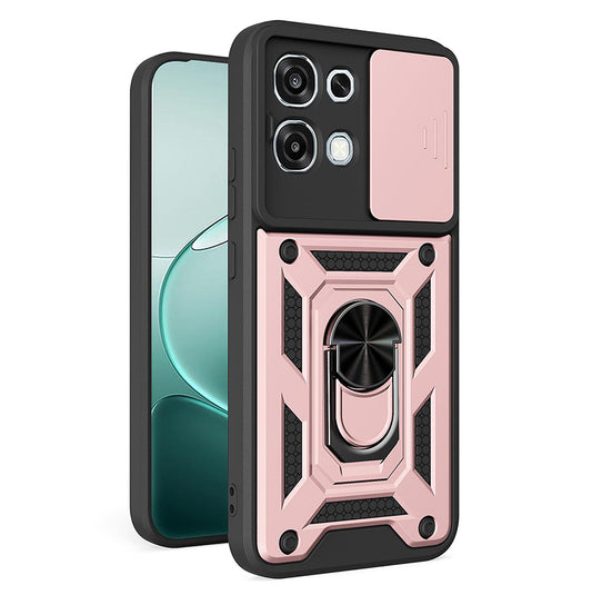 Калъф за Oppo A6 Pro 5G / A6 Pro 4G, Techsuit, CamShield, Розово злато
