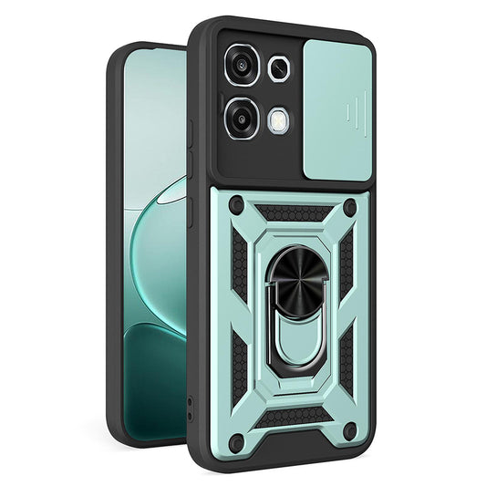 Калъф за Oppo A6 Pro 5G / A6 Pro 4G, Techsuit, CamShield, Зелен