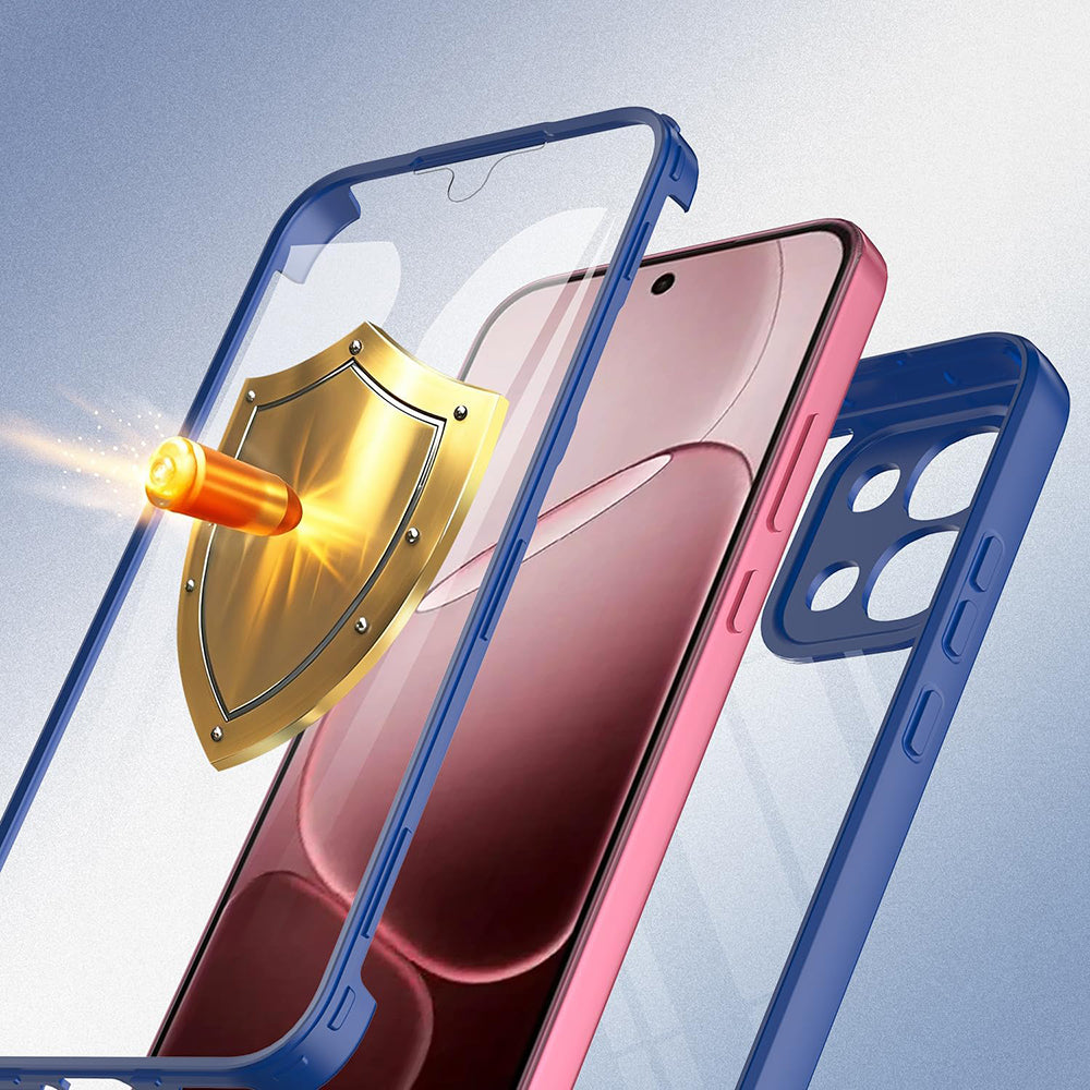 Калъф за Oppo A6 Pro 5G / A6 Pro 4G, Techsuit, ColorVerse 360, Син