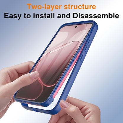 Калъф за Oppo A6 Pro 5G / A6 Pro 4G, Techsuit, ColorVerse 360, Син