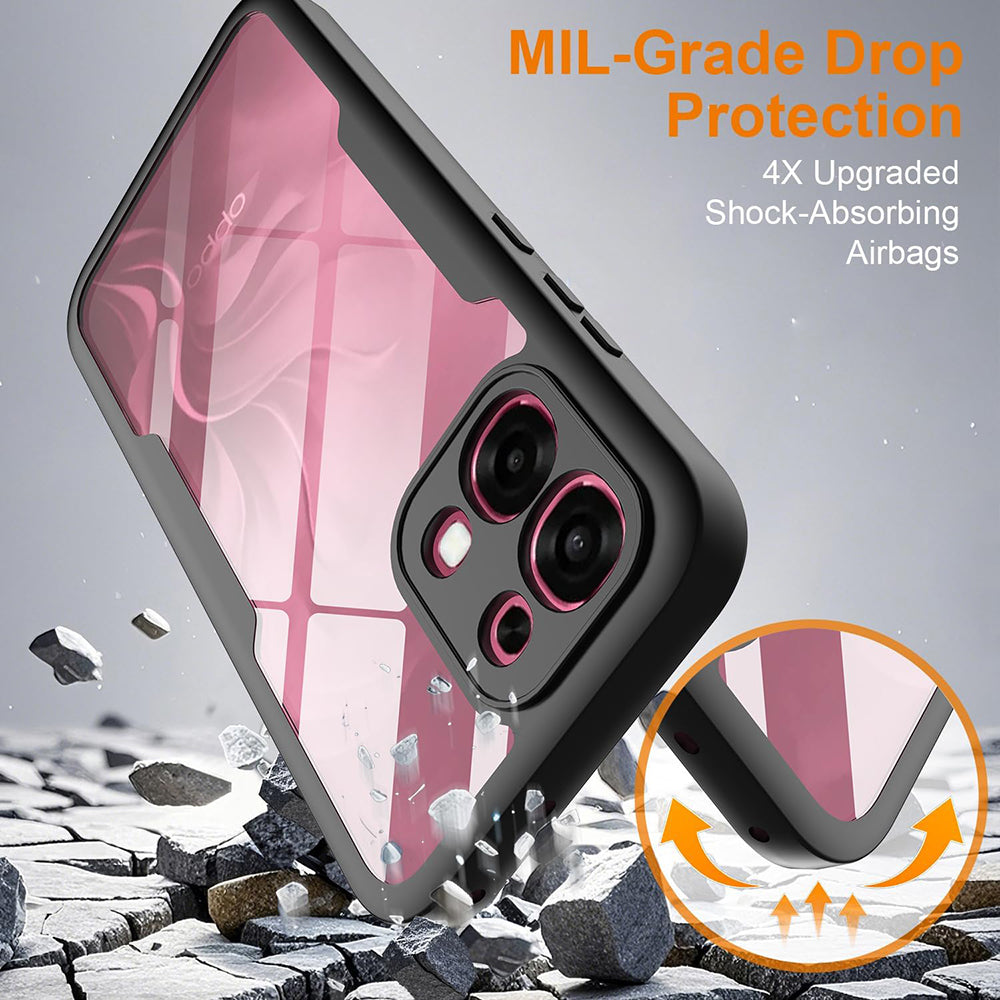 Калъф за Oppo A6 Pro 5G / A6 Pro 4G, Techsuit, ColorVerse 360, Черен