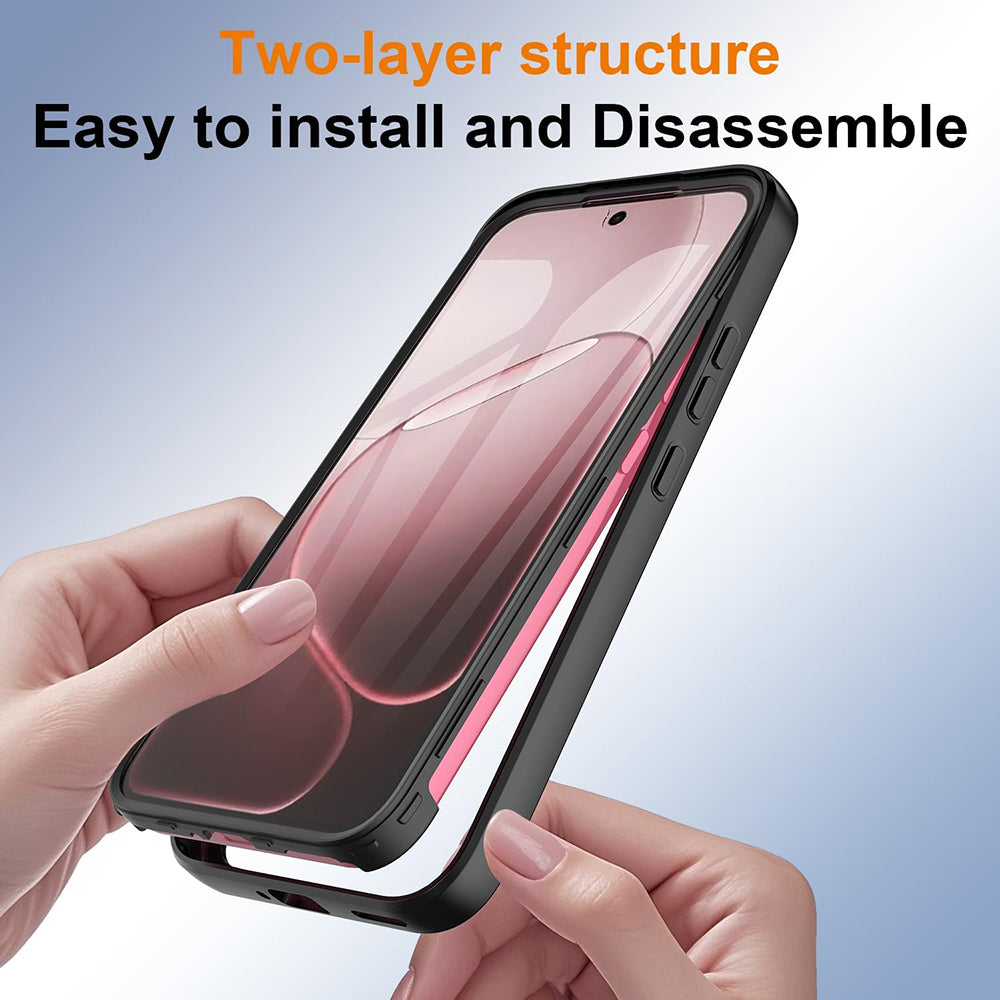 Калъф за Oppo A6 Pro 5G / A6 Pro 4G, Techsuit, ColorVerse 360, Черен