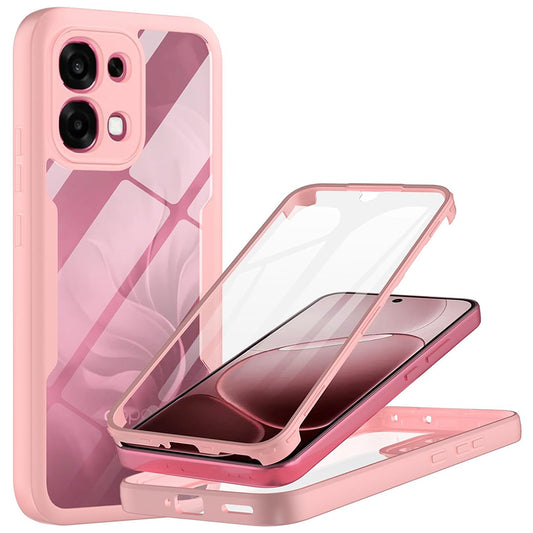 Калъф за Oppo A6 Pro 5G / A6 Pro 4G, Techsuit, ColorVerse 360, Розов