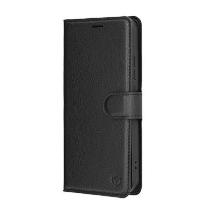 Калъф за Oppo A6 Pro 5G / A6 Pro 4G, Techsuit, Leather Folio, Черен