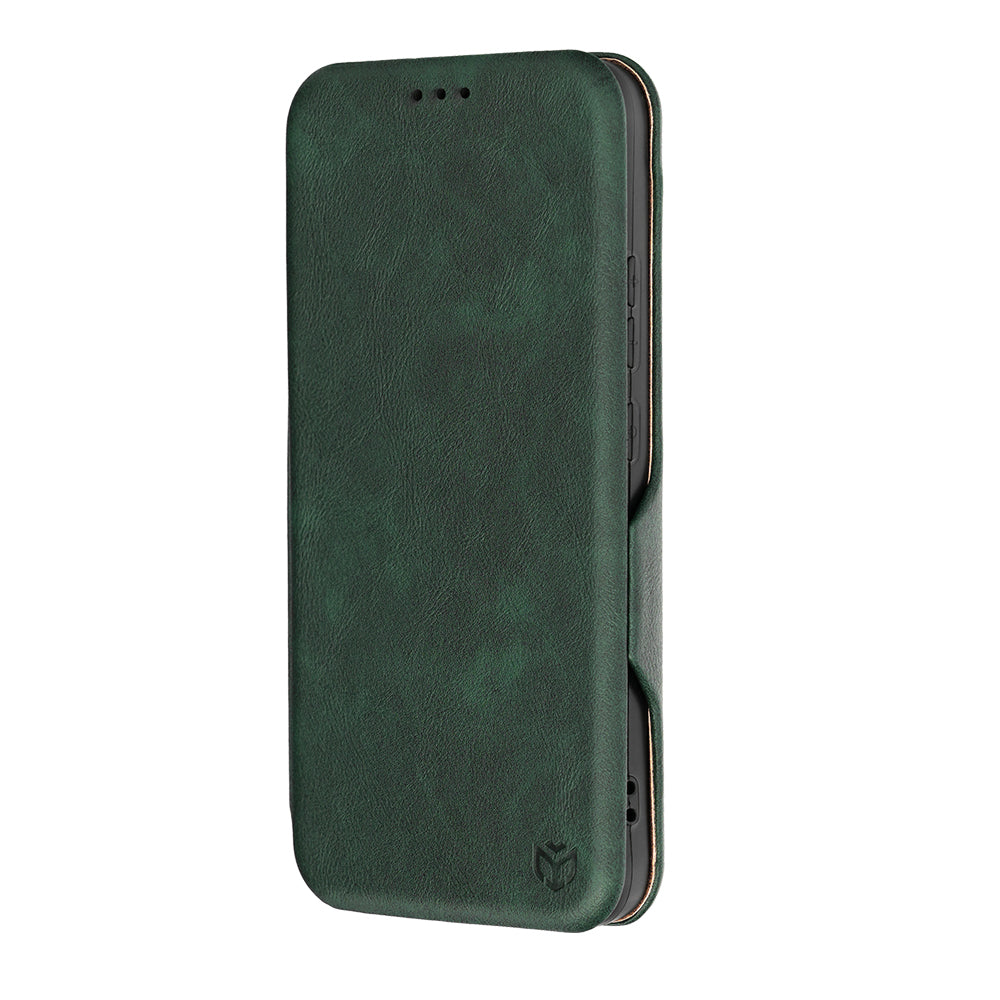 Калъф за Oppo A6 Pro 5G / A6 Pro 4G, Techsuit, Safe Wallet Plus, Зелен