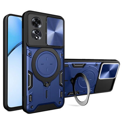 Калъф за Oppo A60, Techsuit, CamGuard Pro, Син