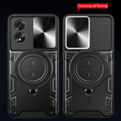 Калъф за Oppo A60, Techsuit, CamGuard Pro, Син