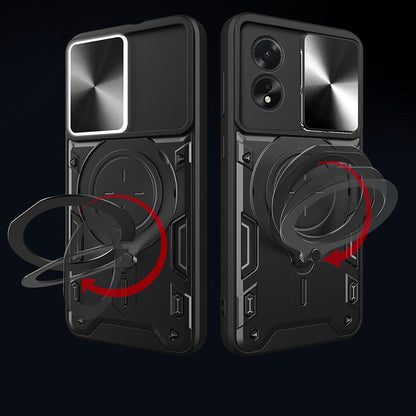 Калъф за Oppo A60, Techsuit, CamGuard Pro, Червен