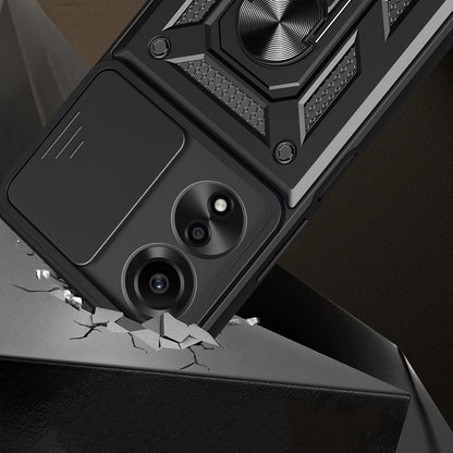Калъф за Oppo A60, Techsuit, CamShield, Черен