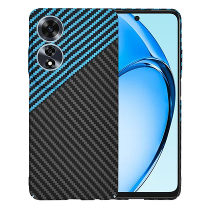 Калъф за Oppo A60, Techsuit, Carbonite FiberShell, Черно Синьо