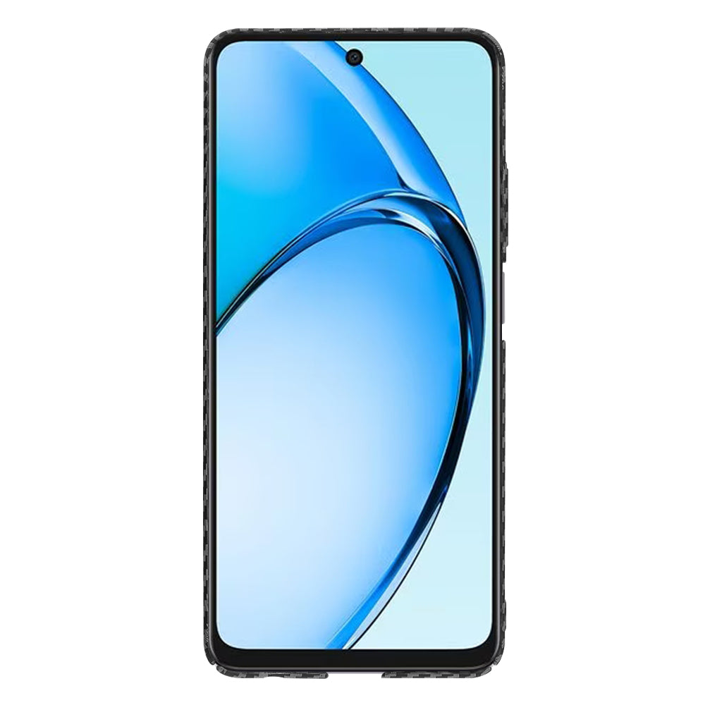 Калъф за Oppo A60, Techsuit, Carbonite FiberShell, Черен