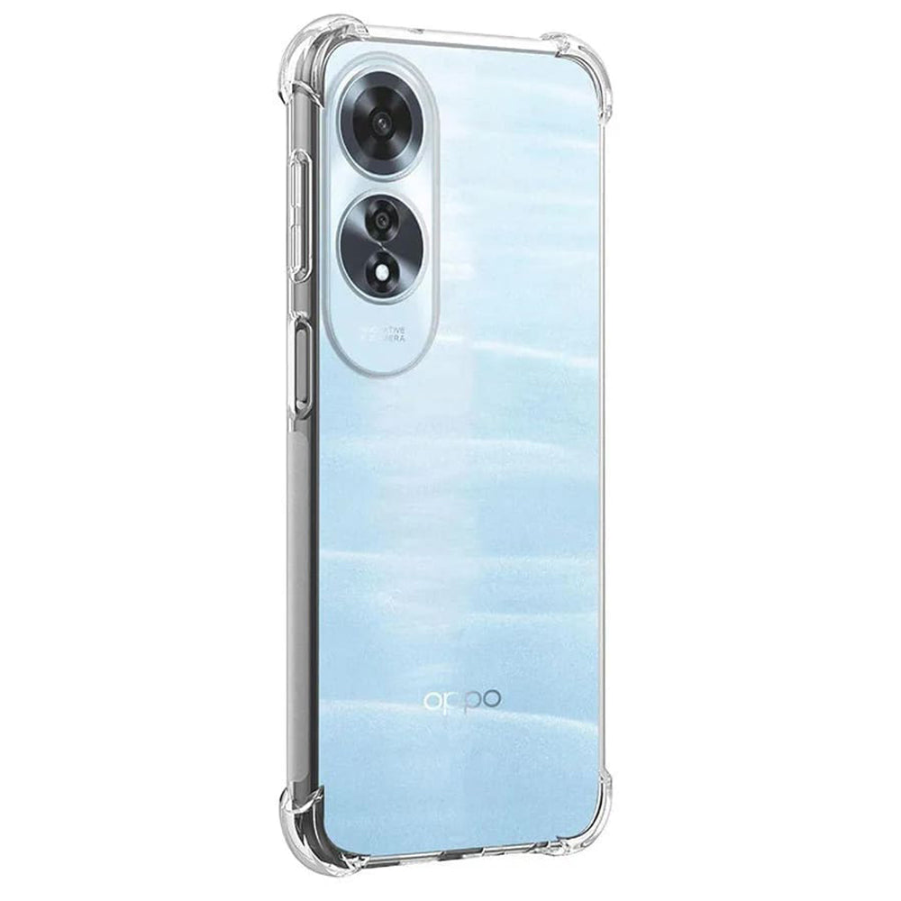 Калъф за Oppo A60, Techsuit, Shockproof Clear, Прозрачен
