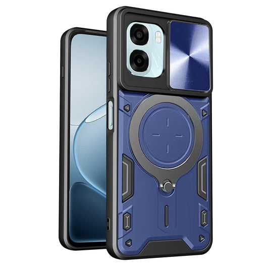 Калъф за Oppo A6k 4G / A6x 4G / A6x / A6 4G, Techsuit, CamGuard Pro, Син