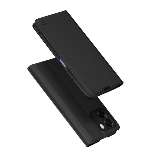 Калъф за Oppo A6x 4G / A6x, Techsuit, Magskin Book, Черен