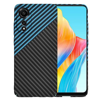 Калъф за Oppo A78 4G, Techsuit, Carbonite FiberShell, Черно Синьо