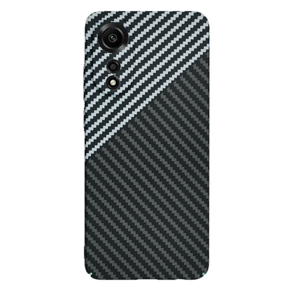 Калъф за Oppo A78 4G, Techsuit, Carbonite FiberShell, Черно Сиво