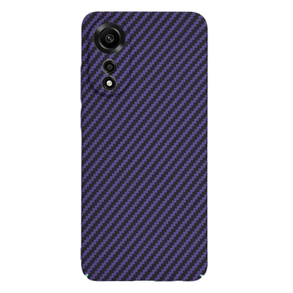 Калъф за Oppo A78 4G, Techsuit, Carbonite FiberShell, Лилав